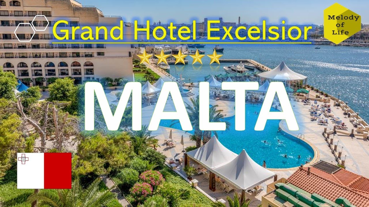 Grand Hotel Excelsior на Мальте, один из самых красивых 5-звездочных отелей в