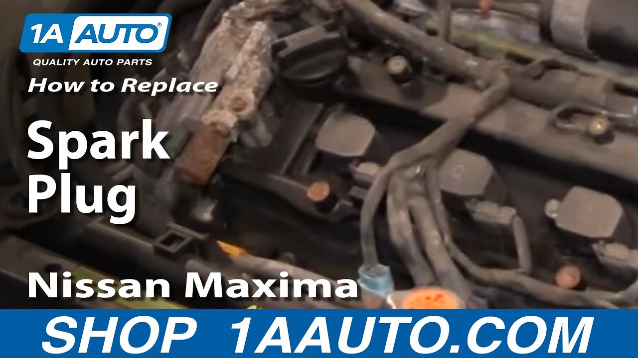 Как заменить свечу зажигания Nissan Maxima 02-08