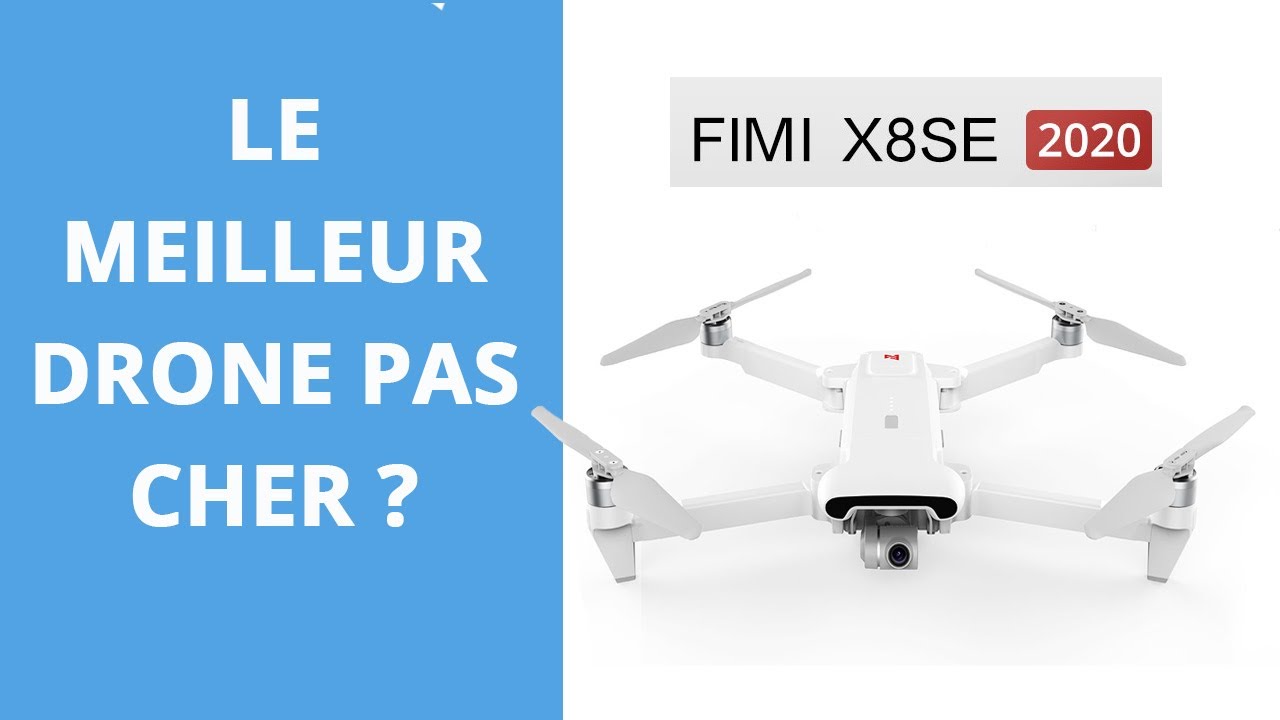 FIMI X8 SE 2020 - UN DRONE PAS CHER À CONSIDÉRER ! Test et avis