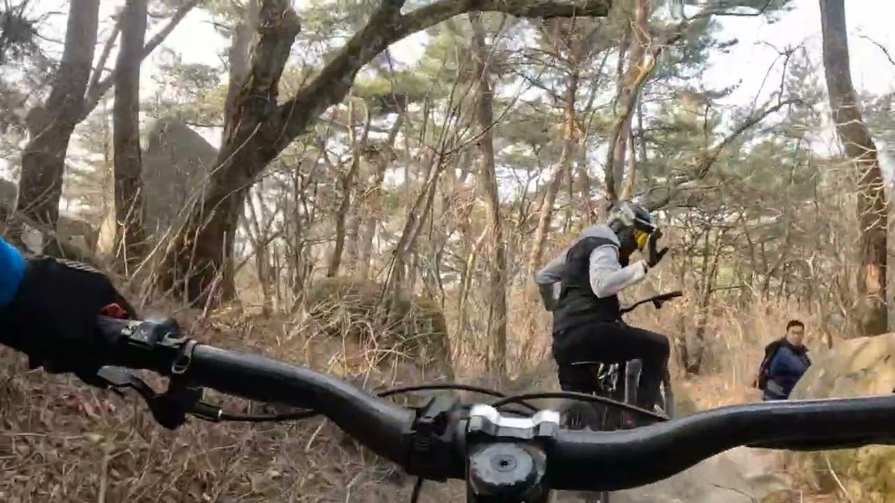 26.2.1부산E-MTB # 금정산 미륵사#R 사골 C 덤핑맨 