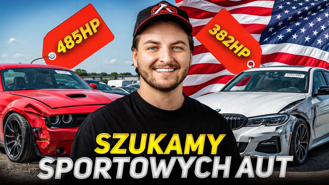 Najciekawsze sportowe auta z placu Copart USA: Porsche 911, Toyota Supra, Dodge Challenger, BMW M8