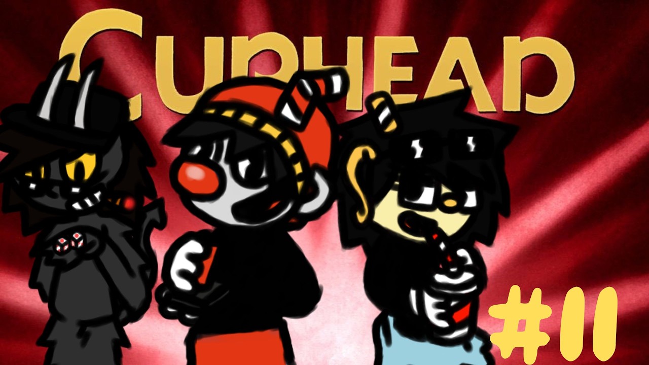 Os 2 controlando o mesmo personagem (caos) 😵‍💫  - Cuphead #11