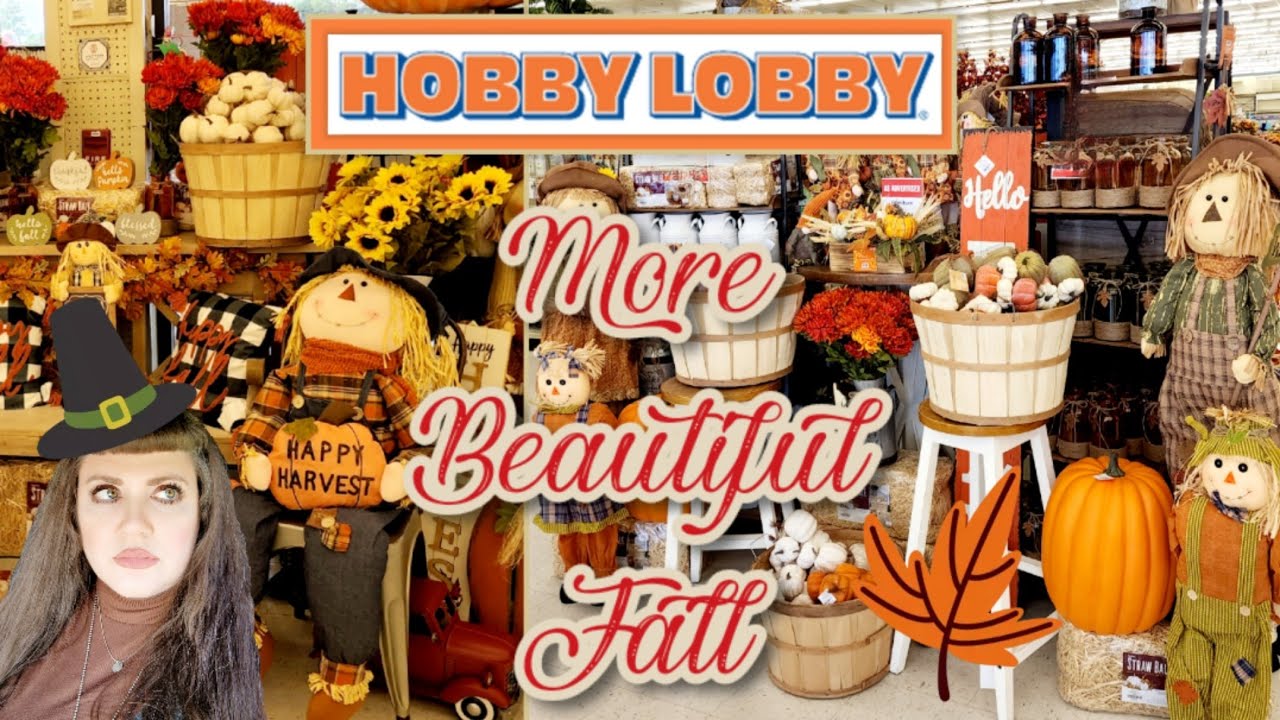 🍂🍁More🍁🍂 Lovely Fall Decor At HOBBY LOBBY 2022 Shop With Me!
