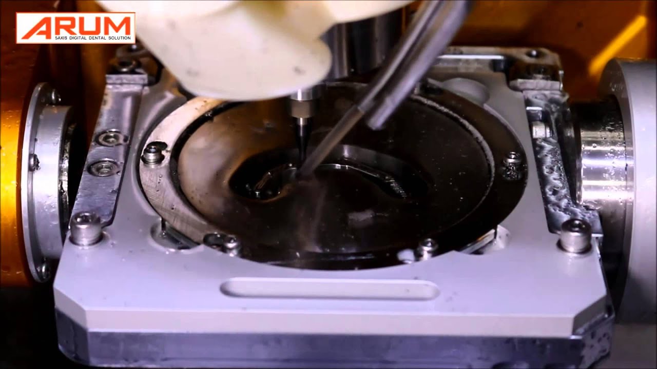 [Dental CNC] Titanium Bar Attachment Milling