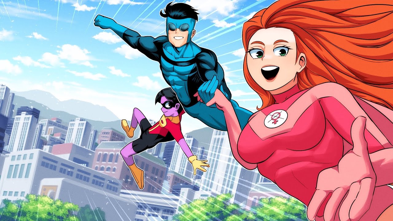 Первая в истории игра Invincible в открытом мире!