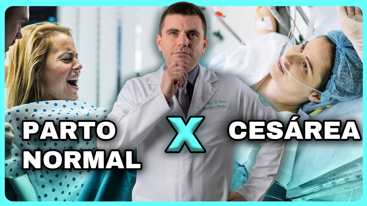 Parto Normal vs Cesárea! (Qual é MELHOR?)