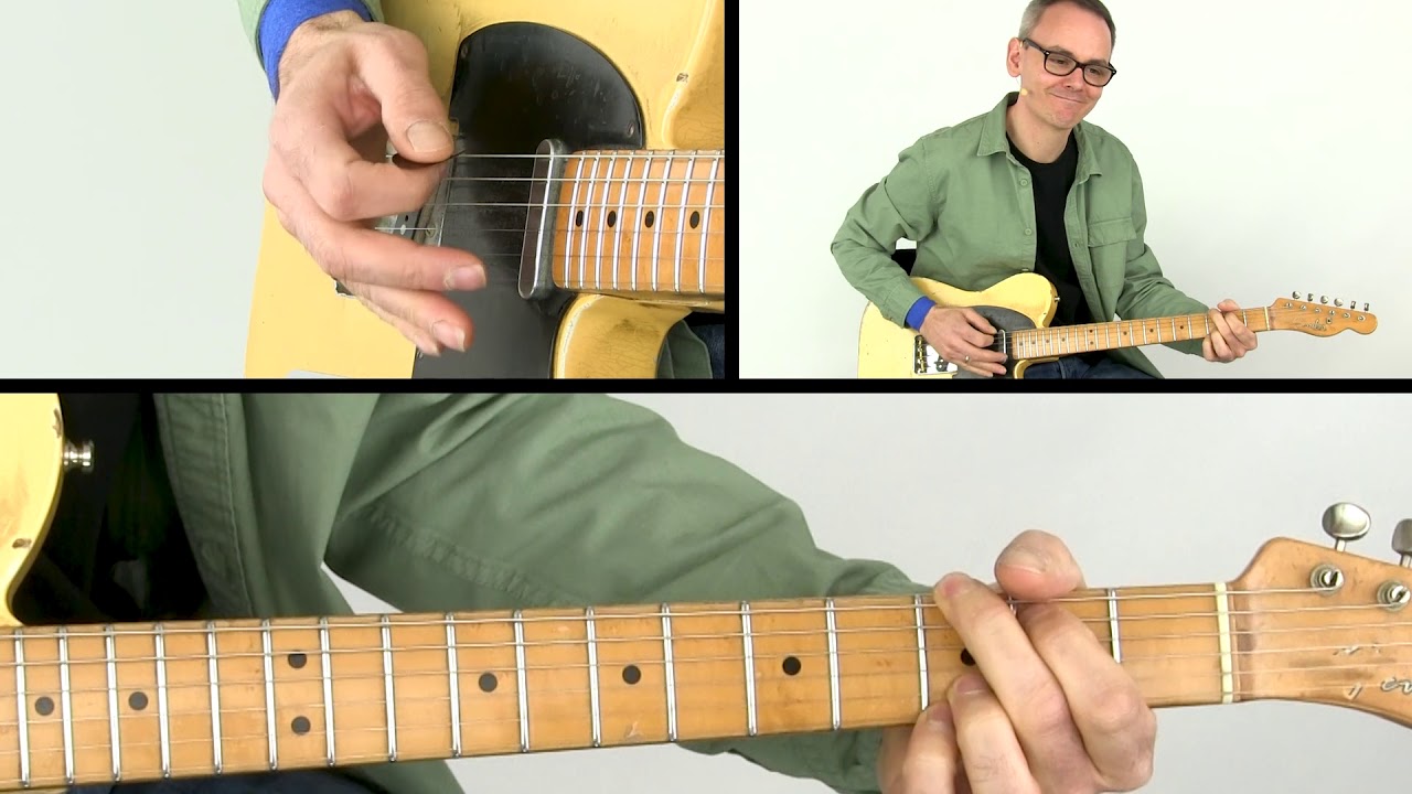 Guitar Lesson Countrified Blues Guitar Guidebook - Behind the Nut Bending - Lars Schurse
