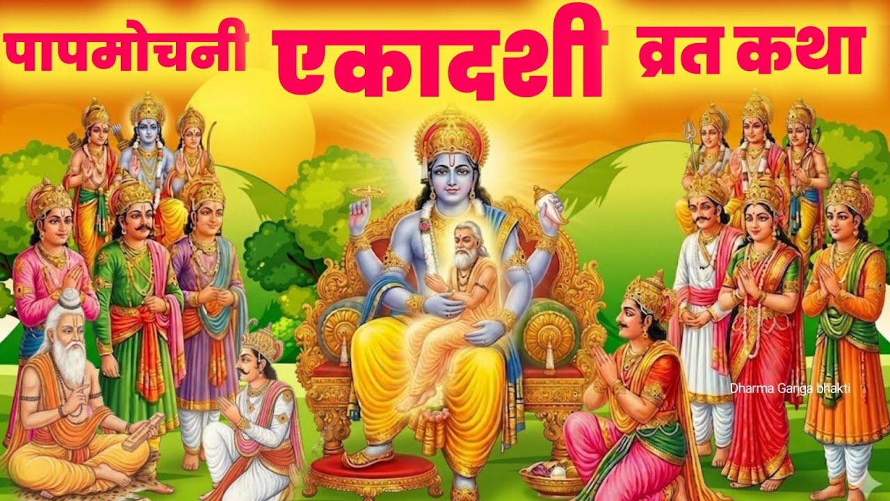एकादशी व्रत कथा Ekadashi vrat katha एकादशी की कथा Ekadashi ki katha papmochni ekadashi vrat katha
