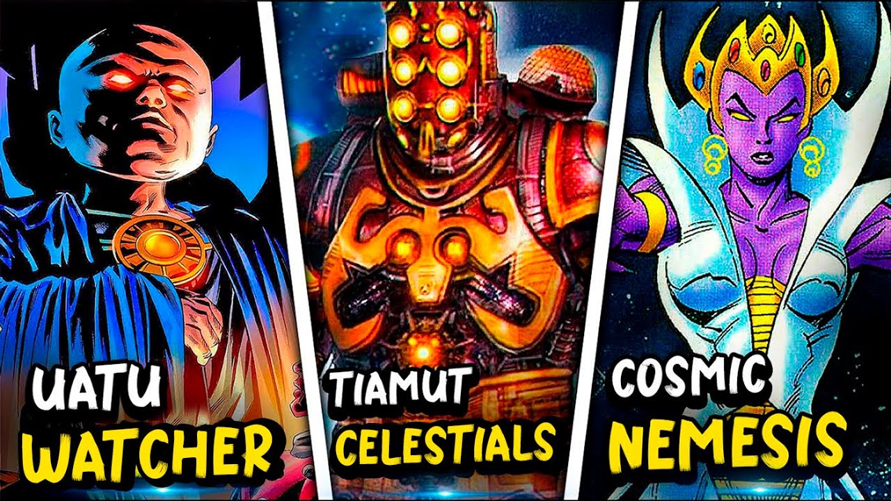 The Cosmic Hierarchy of Marvel PART 2 | Cosmic Entities By POWER LEVEL