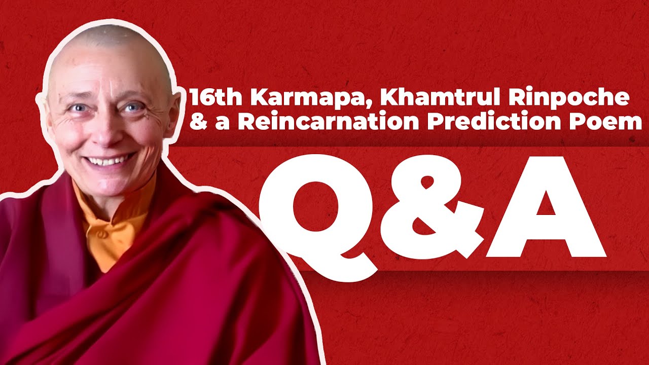 16th Karmapa, Khamtrul Rinpoche & a Reincarnation Prediction Poem (#Buddhism)