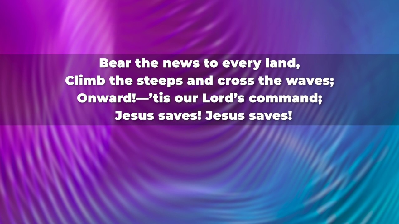 Jesus Saves (Acapella Congregational Singing)