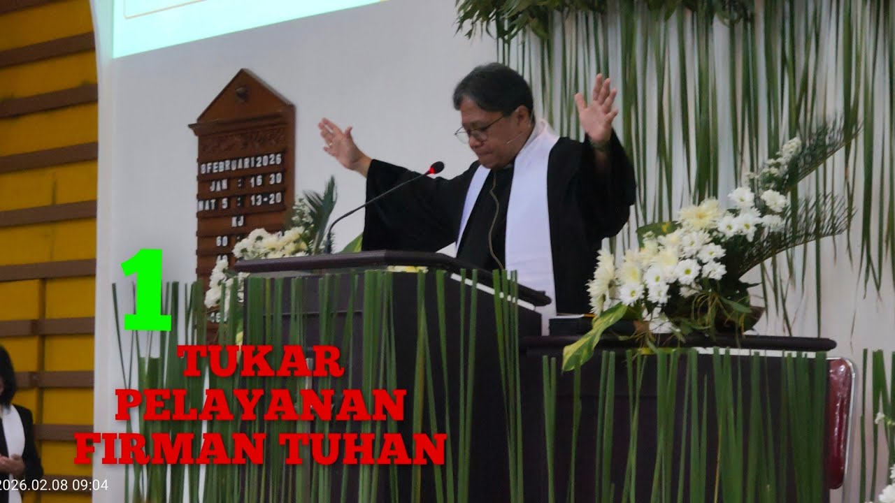 TUKAR PELAYANAN FIRMAN TUHAN,DALAM RANGKA HUT GKJ,MINGGU 08-02-2026@GKJWONOGIRI ( 1 )