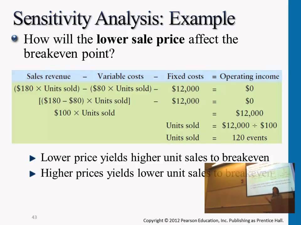 Sensitivity Analysis