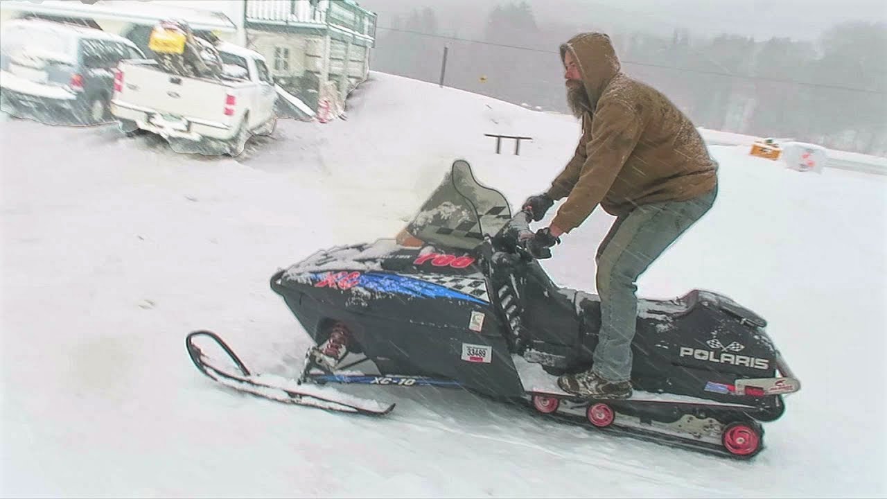 WE FIXED HIS SNOWMOBILE !!!