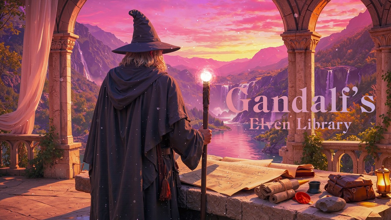 Medieval Music for Deep Focus & Inner Peace | Gandalf at the Elven Terrace