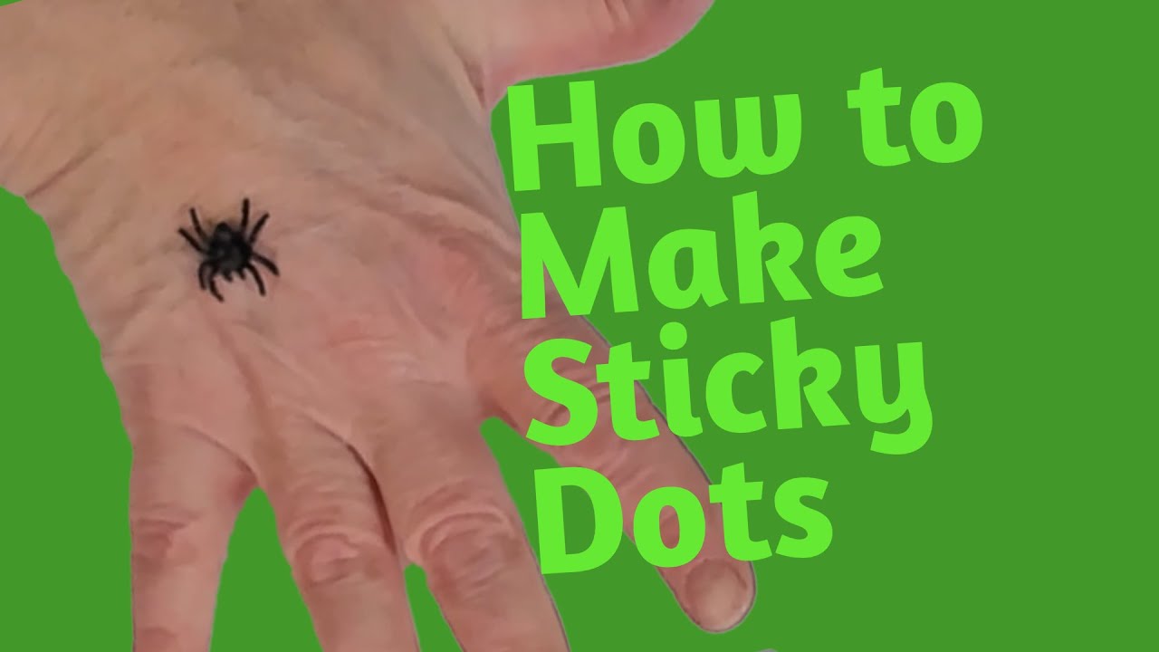 How to Make Sticky Dots for Magic