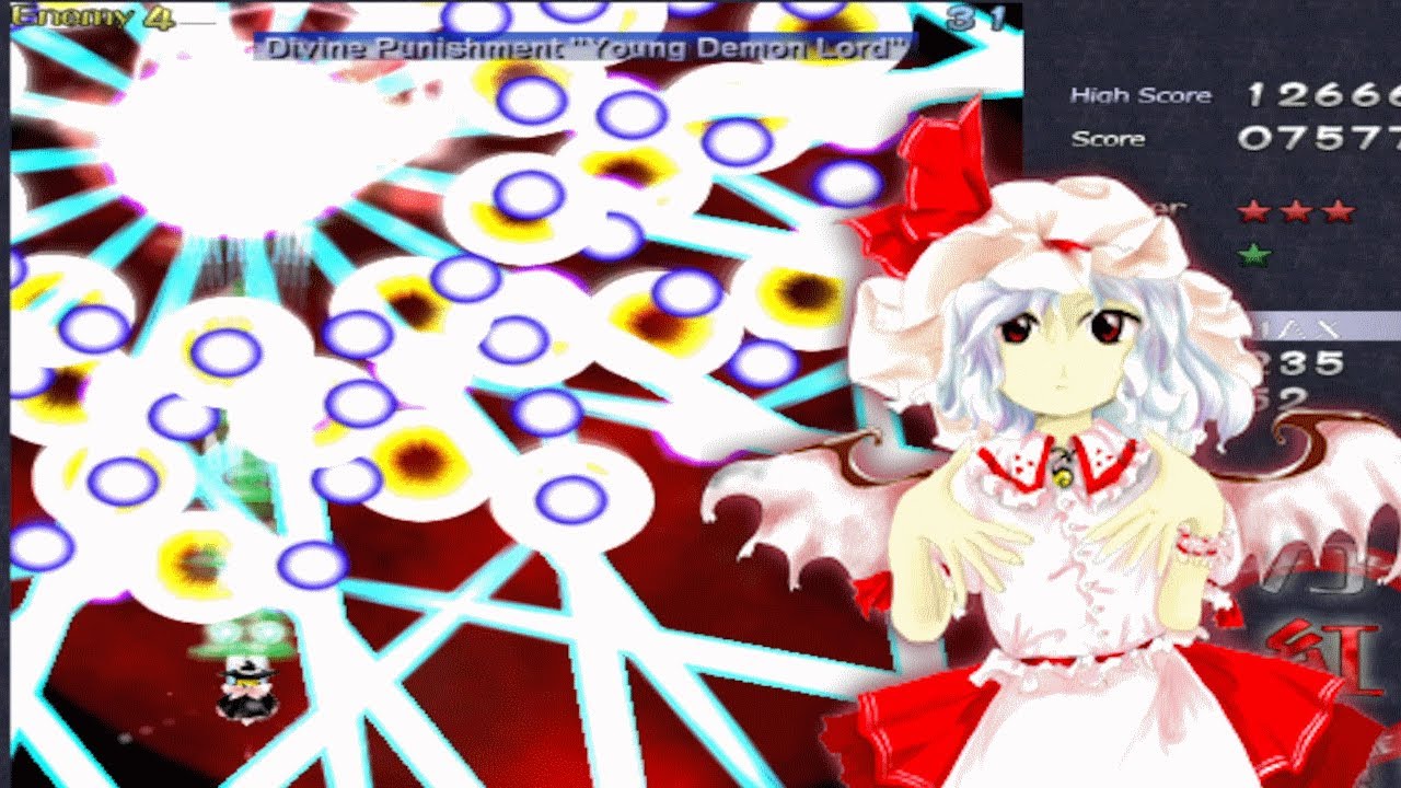 Touhou 06 EoSD: Embodiment of Scarlet Devil Hard Clear (Marisa A 1CC)