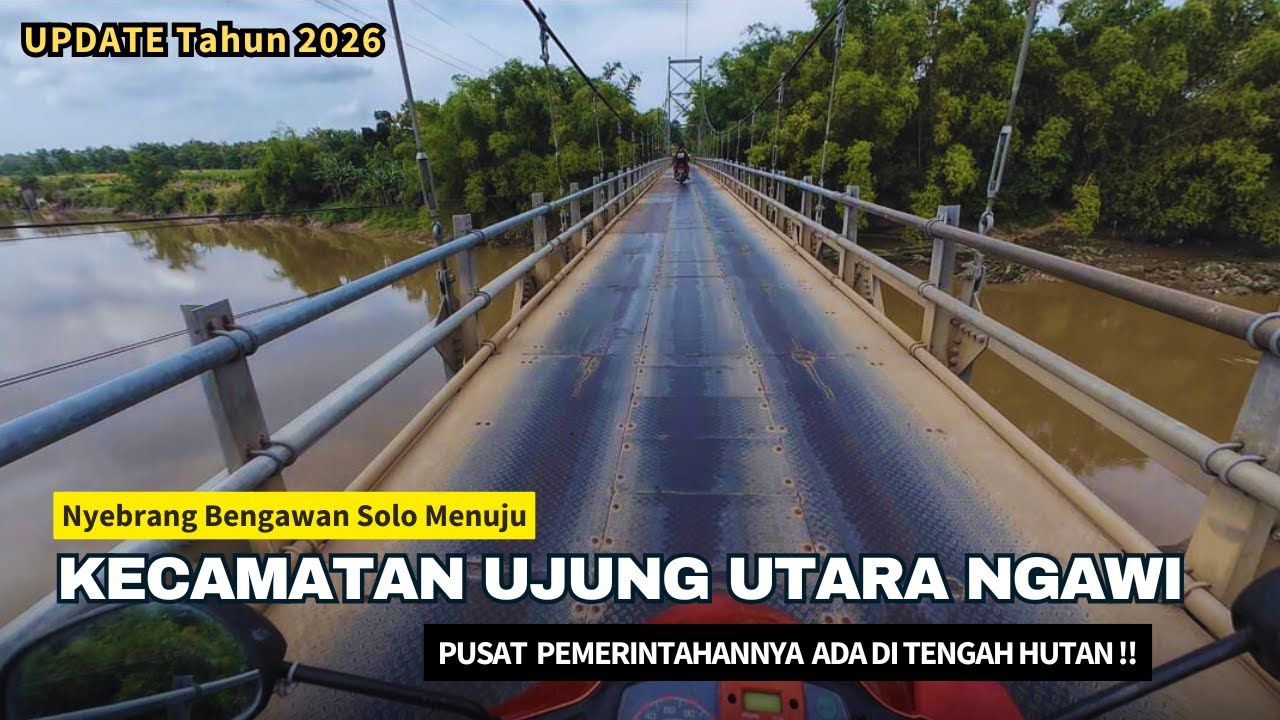 UNIK, Kecamatan Ujung Utara Ngawi Ini Pusat Pemerintahannya di Tengah Alas