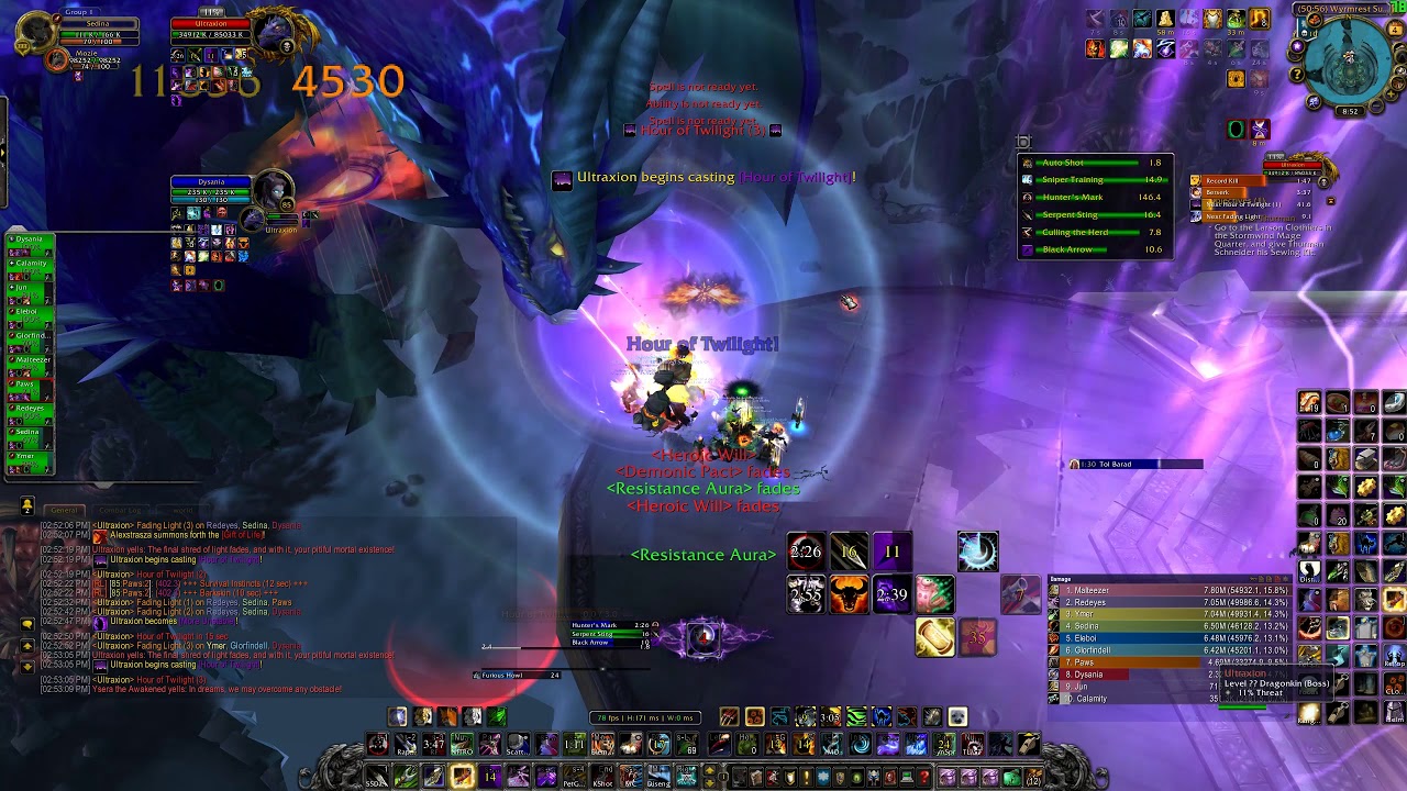 Apollo-WoW: Ultraxion HC USW