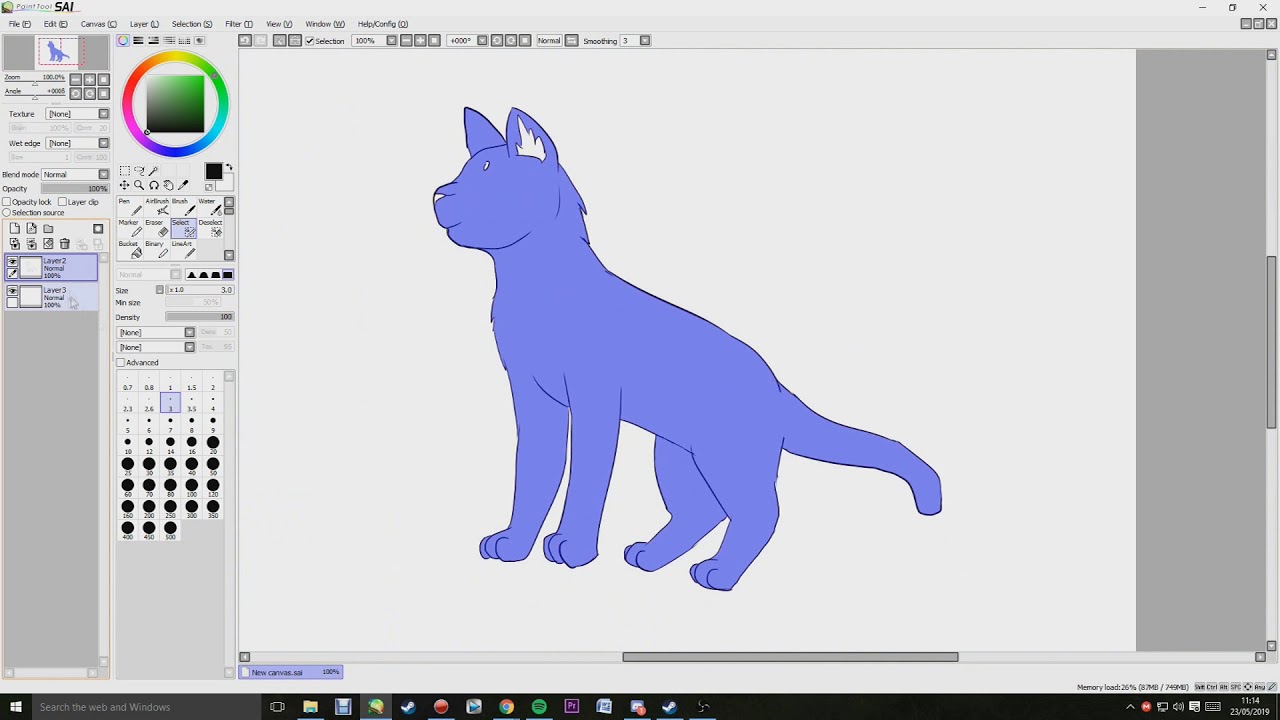 Drawing LionStorm Aka Lemons Dad