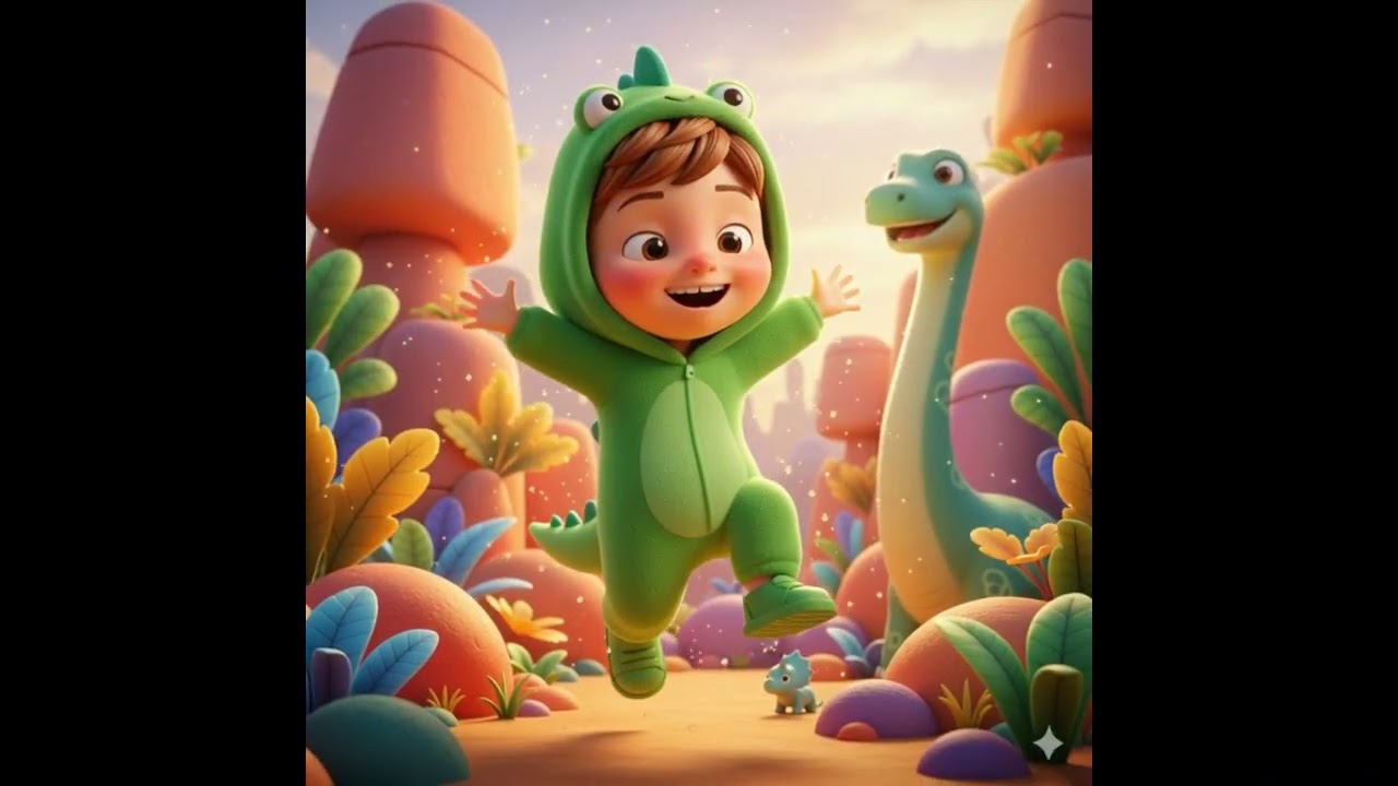 🎵 DINOSSAURINHA FELIZ 🎵