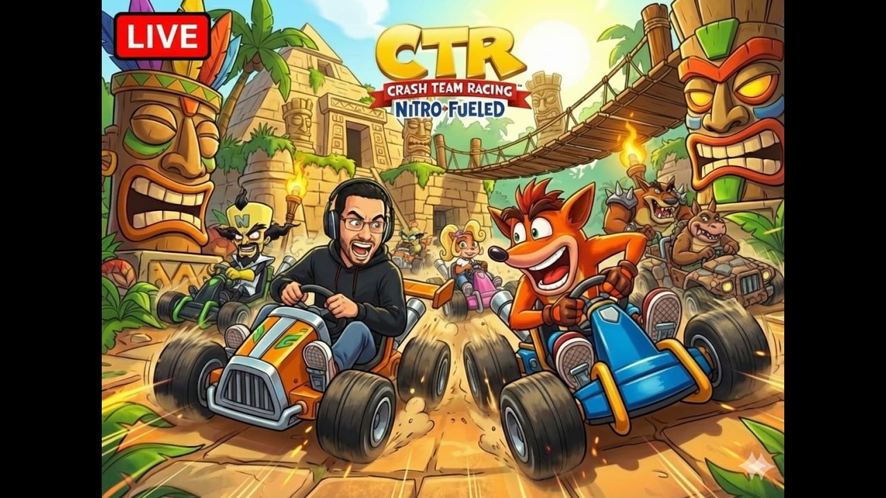 بث مباشر كراش سيارات CTR Nitro Fueled