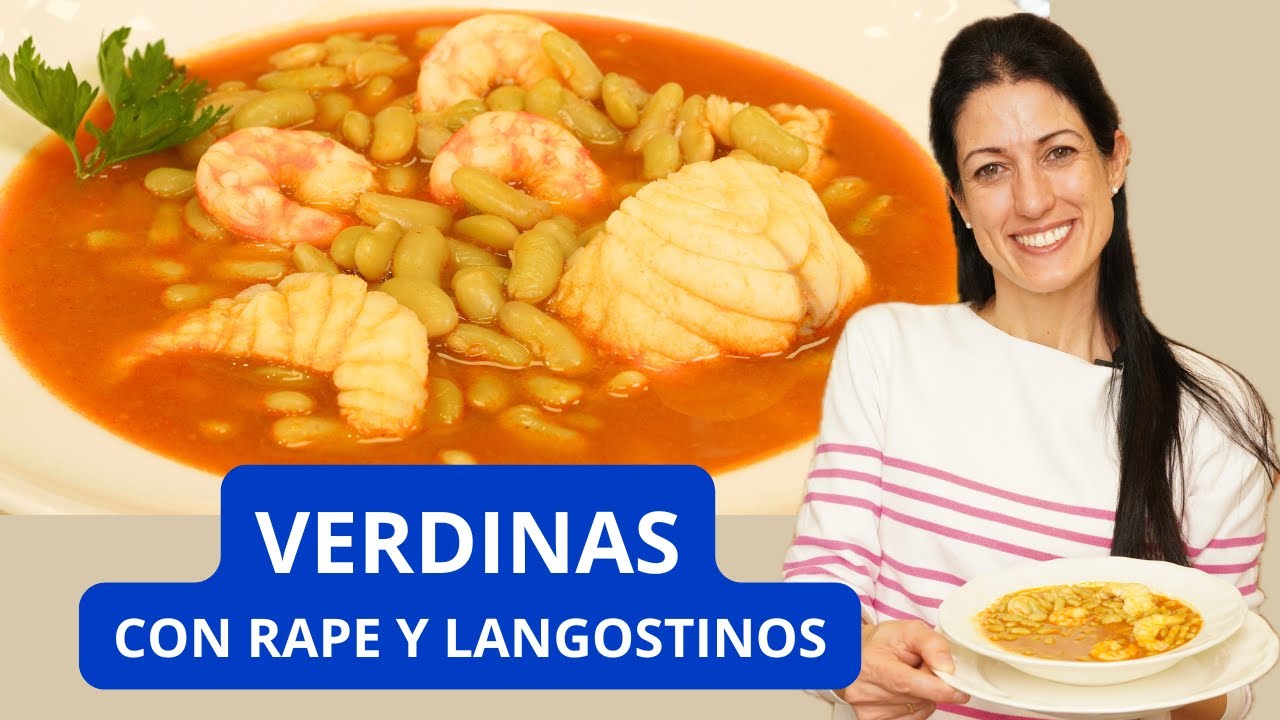Receta de Verdinas con Rape y Langostinos: Elegante y Fácil de Preparar