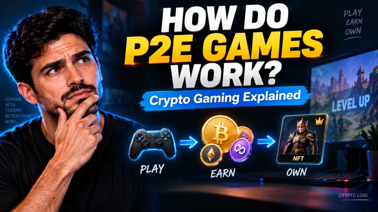 How Do Play-to-Earn Games Work? P2E Games Explained Simply