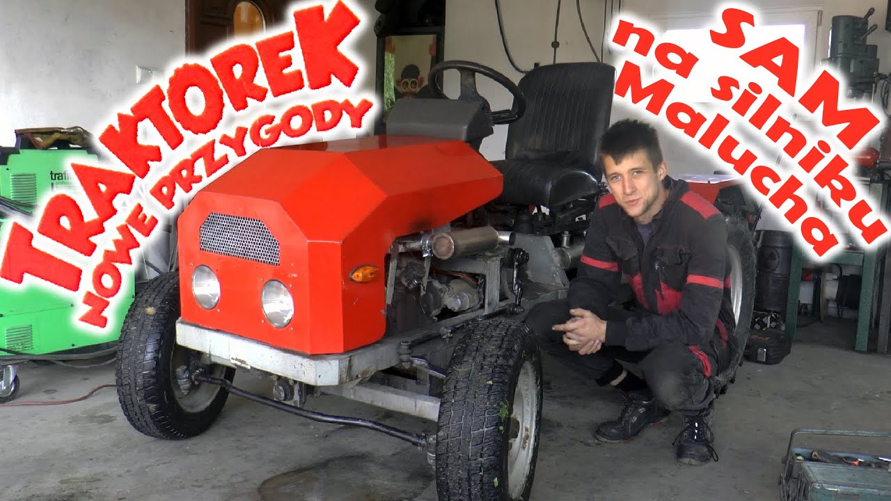 TRAKTOR Z SILNIKIEM MALUCHA - czyli mała moc lecz wielka siła