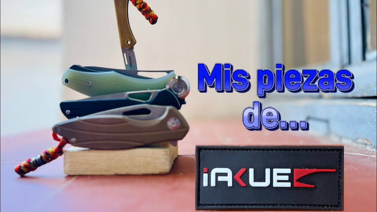 Estas son mis piezas de la marca IAKUE
