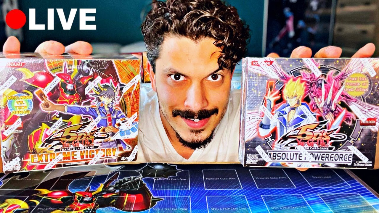 1st Edition YUGIOH 5Ds LIVE Booster Box Battle x2 | EXTREME Victory x ABSOLUTE Powerforce