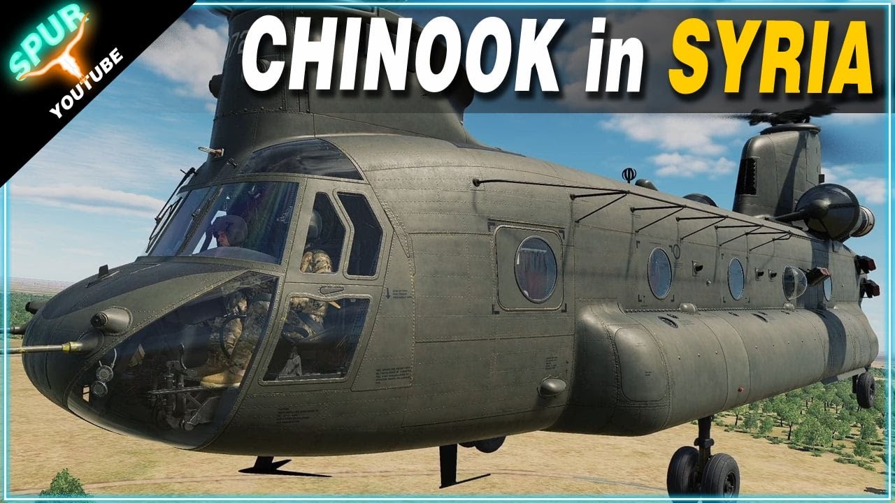 Chinook Combat in Syria: Grayflag Syria Multiplayer PvE - DCS
