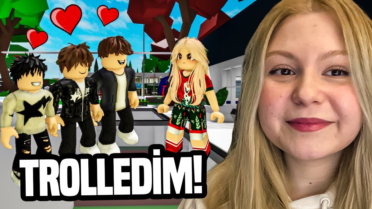 ARKADAŞ GRUPLARINI TROLLEDİM ROBLOX BROOKHAVEN RP #roblox #brookhaven #troll