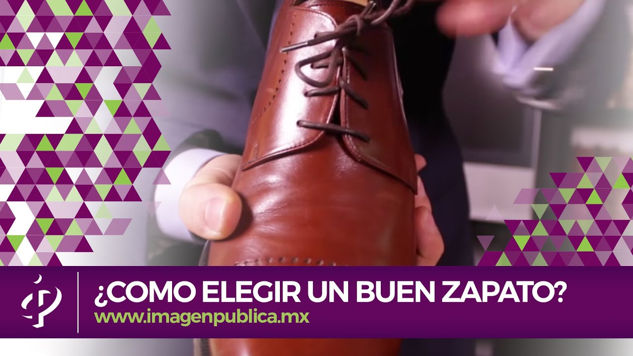 ¿Cómo elegir un buen zapato? - Alvaro Gordoa - Colegio de Imagen Pública