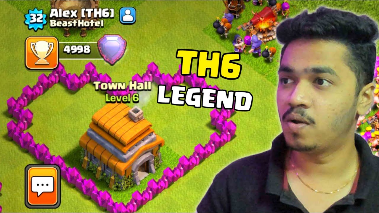 This Townhall 6 Player Will Shock You!! Th6 vs Th9