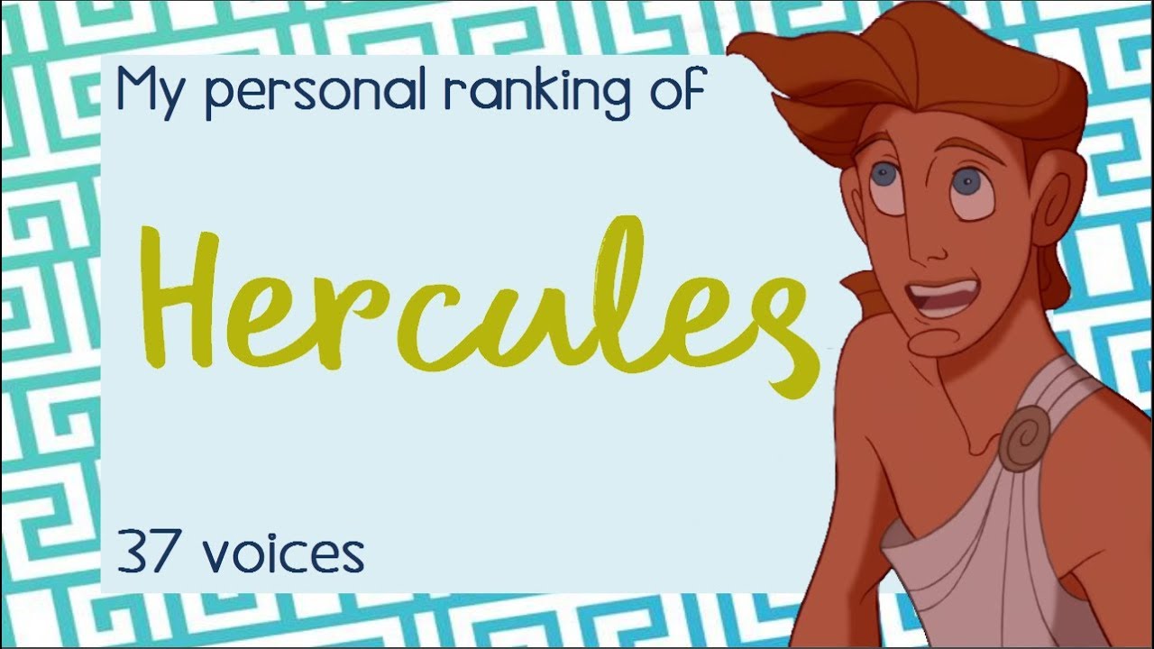 My personal ranking of Hercules (37 versions)