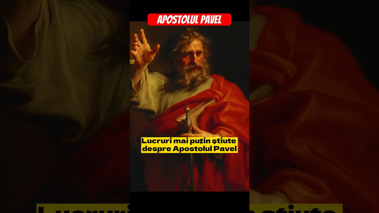 Apostolul Pavel &Icirc;nainte de Damasc #biblia #dumnezeu #creștini #pavel