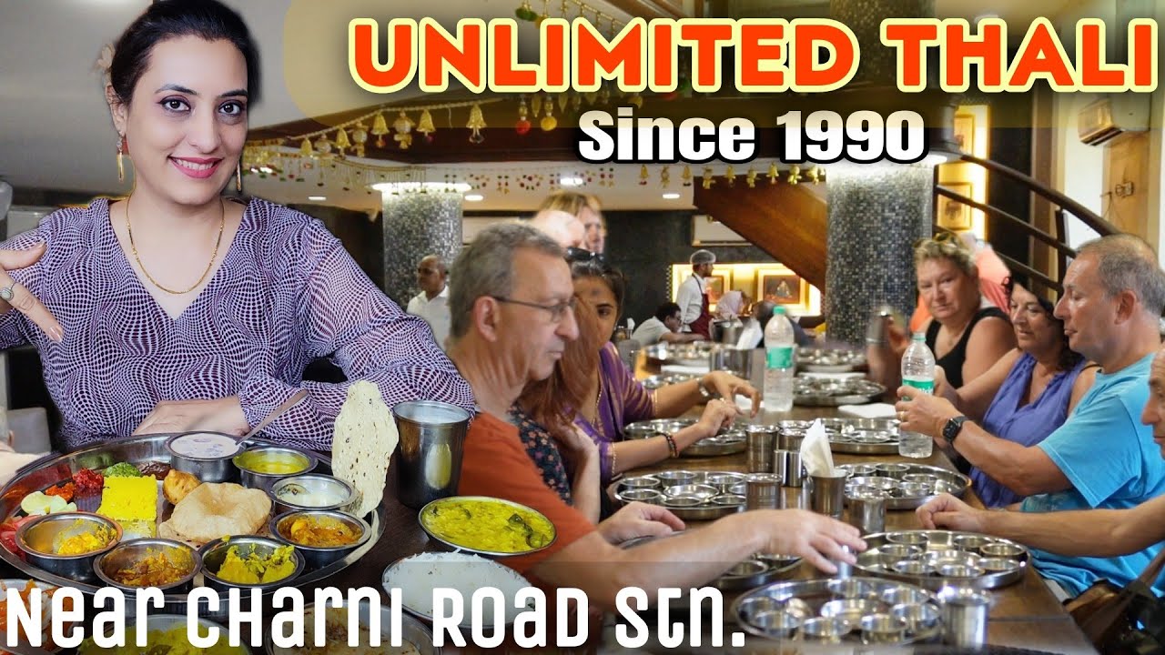 मुंबई 35 yrs old Pure Veg Unlimited Thali near Charni Road Station @Golden Star Mumbai