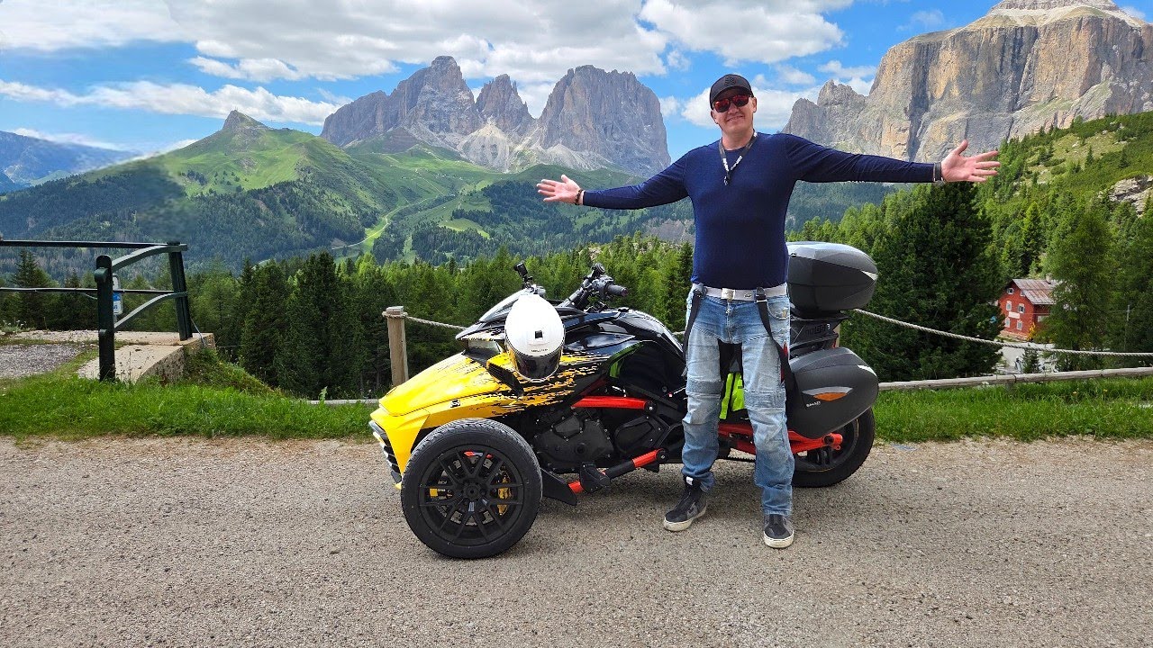 Мы проехали на Can-Am Spyder от Тосканы до Доломитовых Альп &mdash; вот что произошло!