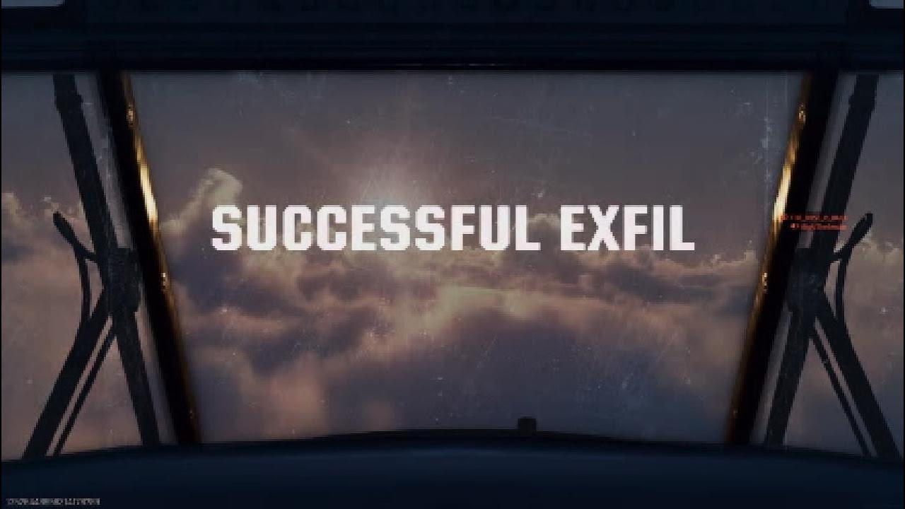 Successful Exfil Solo BOPS6 Zombie