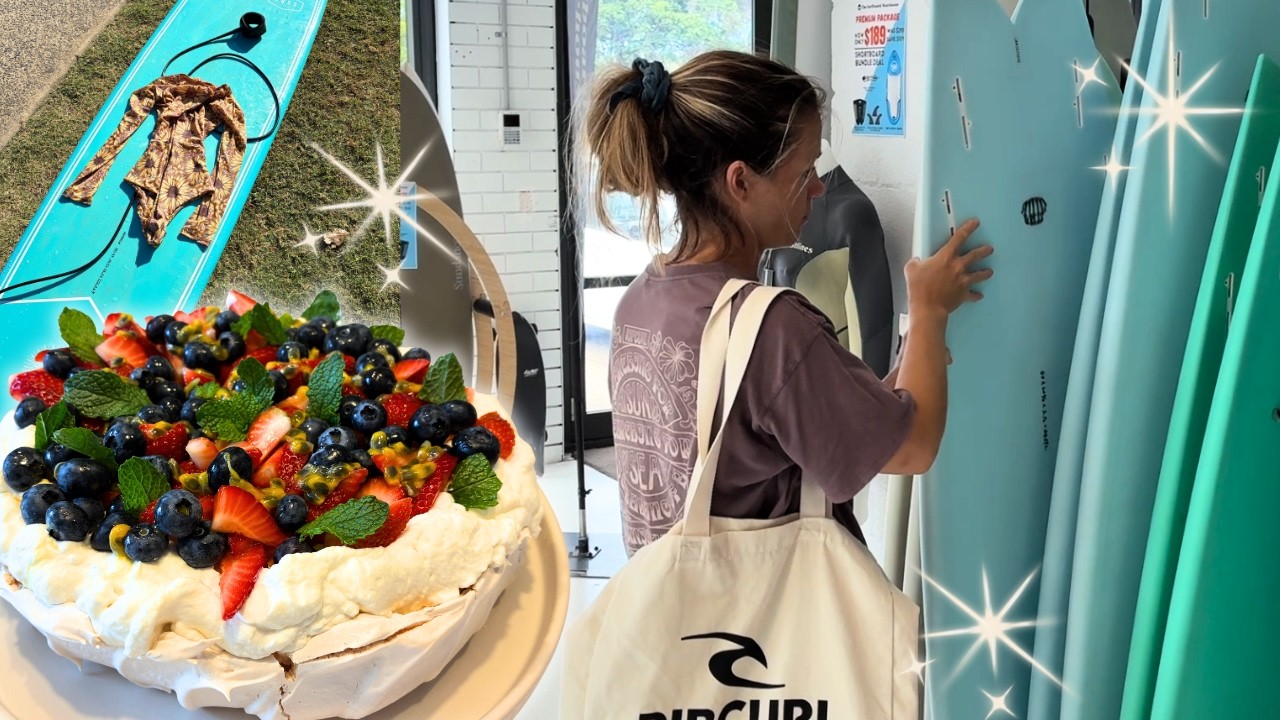 TRADICIONALNA AVSTRALSKA SLADICA, KUPUJEVA NOV SURFBOARD I IRENIN SVET