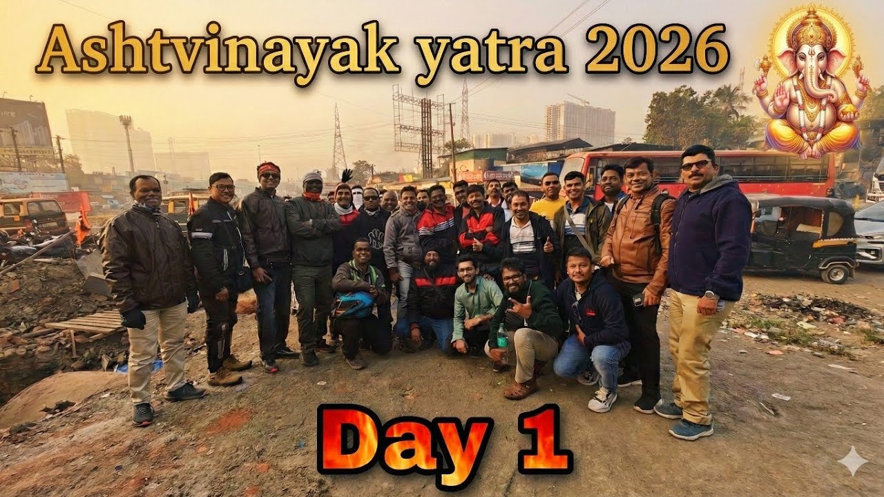 Day 1-part 1 | Mumbai to Pali | Shri Ballaleshwar Ganpati 
