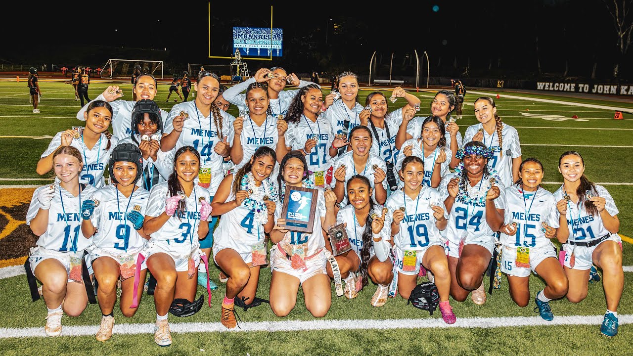 Moanalua wins the first ever OIA Flag Football Championship!