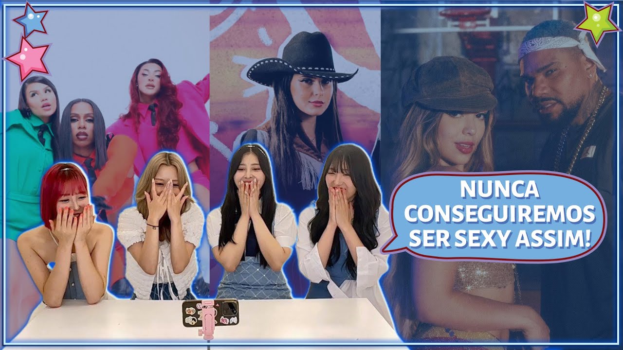 GRUPO DE KPOP REAGE A MELODY, ANA CASTELA, PABLLO VITTAR, REBECCA, VIVI (COM JANUARY)