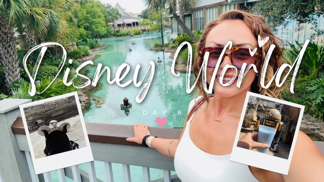 DISNEY WORLD | DAY 8 | STAR WARS GALAXY&rsquo;S EDGE & DINNER AT JALEO | AUG-SEPT 2025