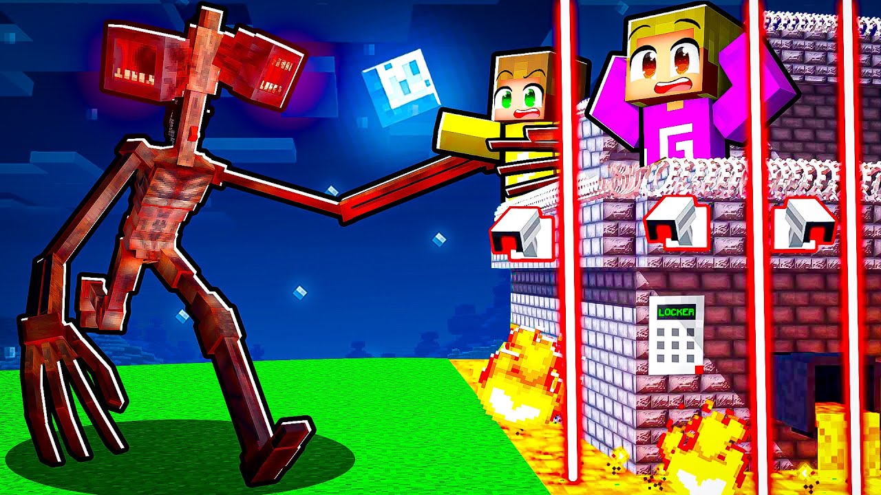 SIREN HEAD vs VEILIGSTE HUIS In Minecraft!
