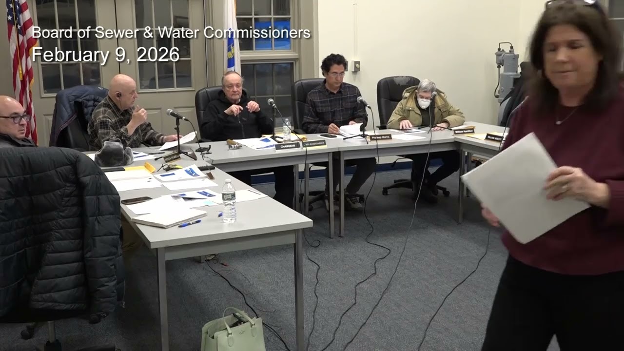 Board of Water & Sewer Commissioners - February 9, 2026