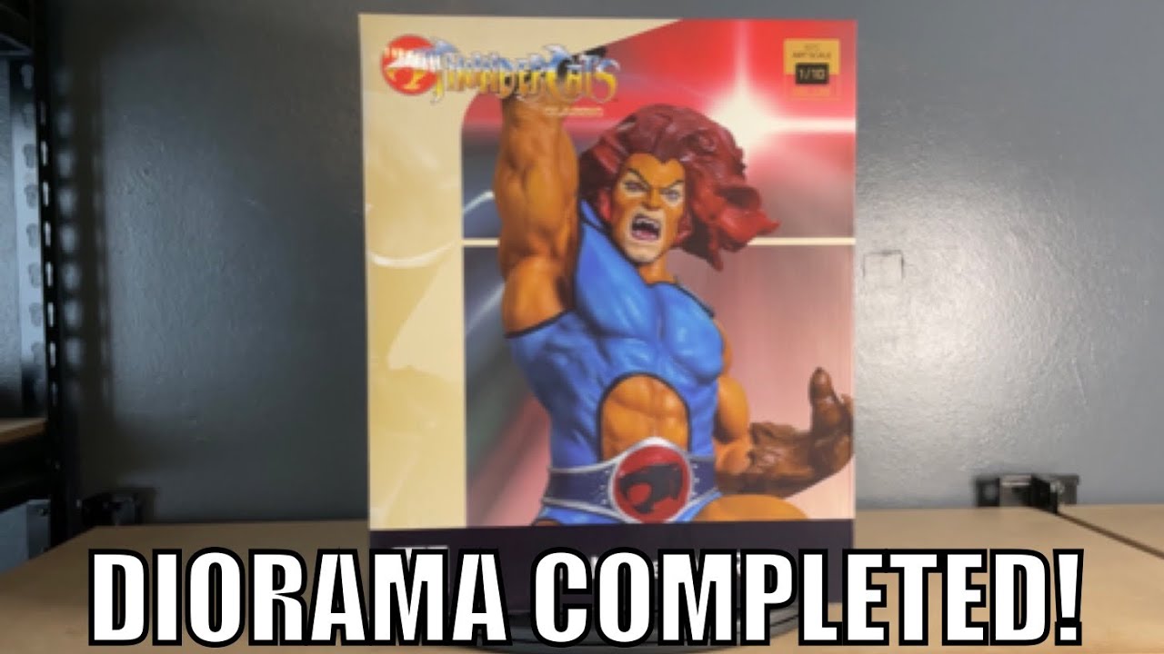Thundercats 1/10th Scale Lion-O Statue Unboxing | Iron Studios