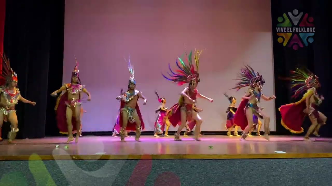 Danza Azteca, por la Compañia De Danza Folklórica De Cholula Mixcoacalli - Festival Equinoccio 2024