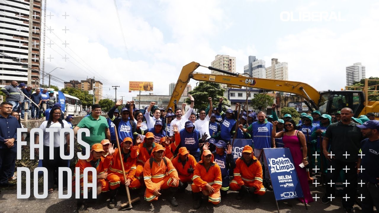 Na primeira a&ccedil;&atilde;o de governo, Igor Normando lan&ccedil;a programa &lsquo;Bel&eacute;m Limpa&rsquo;